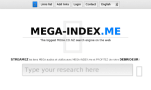 Mega-index.me thumbnail