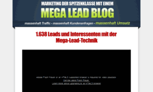 Mega-lead-blog.com thumbnail