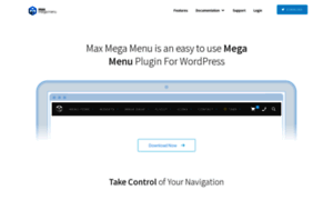 Mega-menu.com thumbnail