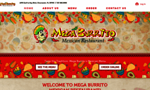 Megaburritorestaurant.com thumbnail