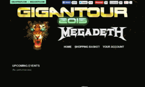 Megadeth.artistarena.com thumbnail