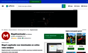 Megadownloader.nl.softonic.com thumbnail