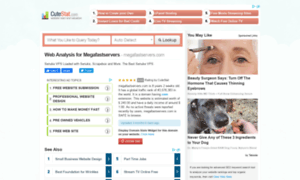 Megafastservers.com.cutestat.com thumbnail