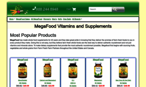 Megafood-vitamins.com thumbnail