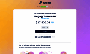 Megagreen.co.uk thumbnail