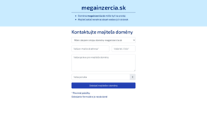 Megainzercia.sk thumbnail
