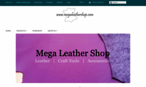 Megaleathershop.com thumbnail