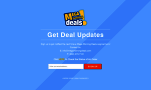 Megamorningdeals.com thumbnail