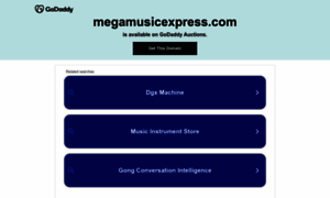 Megamusicexpress.com thumbnail