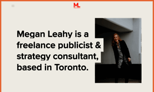 Meganleahy.ca thumbnail