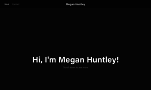 Meganmaryhuntley.myportfolio.com thumbnail
