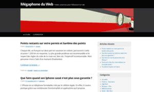 Megaphone-du-web.fr thumbnail