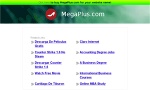 Megaplus.com thumbnail