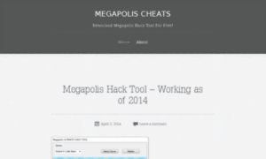 Megapolischeats2014.wordpress.com thumbnail