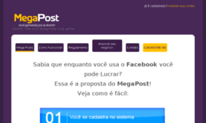 Megapost.com.br thumbnail
