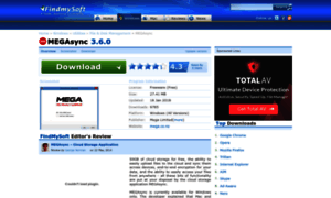 Megasync.findmysoft.com thumbnail