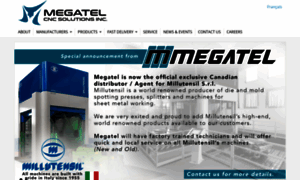 Megatelcnc.com thumbnail