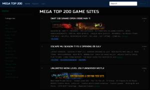 Megatop200.com thumbnail