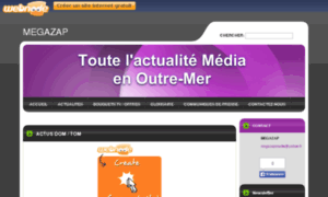 Megazap.webnode.fr thumbnail