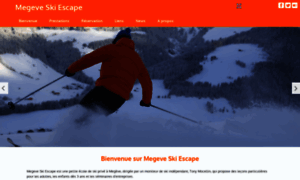 Megeve-ski-escape.com thumbnail