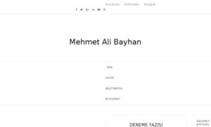 Mehmetalibayhan.com.tr thumbnail