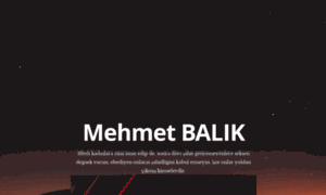 Mehmetbalik.com thumbnail
