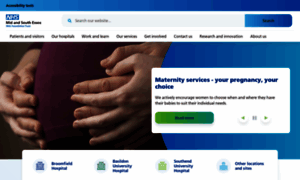 Meht.nhs.uk thumbnail