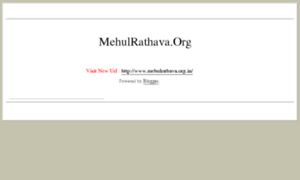 Mehulrathava.org thumbnail