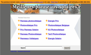 Meilleurs-panneaux-solaires.com thumbnail