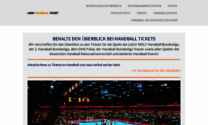 Mein-handball-ticket.de thumbnail