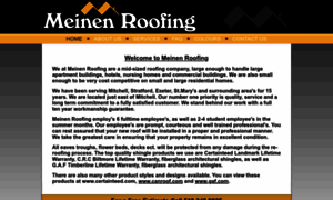 Meinenroofing.ca thumbnail