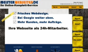 Meisterwebseiten.de thumbnail