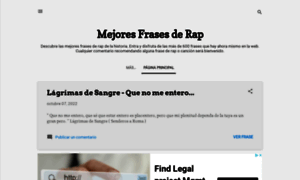 Mejoresfrasesderap.com thumbnail