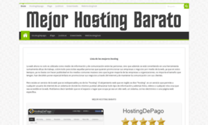 Mejorhostingbarato.com thumbnail