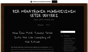 Mekatronikemre.wordpress.com thumbnail