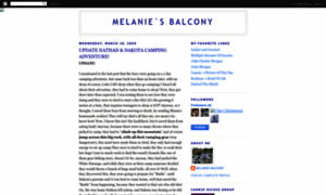 Melaniesbalcony.blogspot.com thumbnail