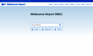 Melbourne-airport.com thumbnail