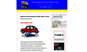 Melbourne-vehicle-inspections.com.au thumbnail