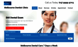 Melbourne.dentist-clinic.com thumbnail