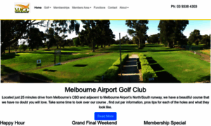 Melbourneairportgolfclub.com.au thumbnail