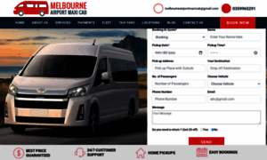 Melbourneairportmaxicab.com.au thumbnail