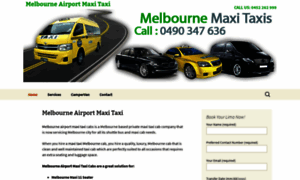 Melbourneairportmaxitaxi.com.au thumbnail