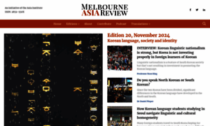 Melbourneasiareview.edu.au thumbnail