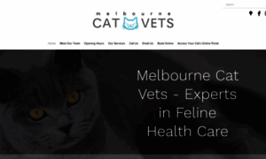 Melbournecatvets.com.au thumbnail