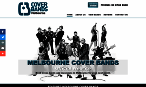 Melbournecoverbands.com.au thumbnail