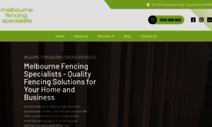 Melbournefencingspecialists.com.au thumbnail