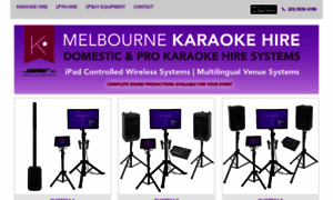 Melbournekaraokehire.net.au thumbnail