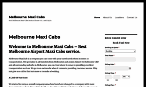 Melbournemaxicabs.com.au thumbnail