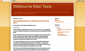 Melbournemaxitaxis.blogspot.com thumbnail