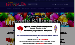 Melbournepartyballoons.com.au thumbnail